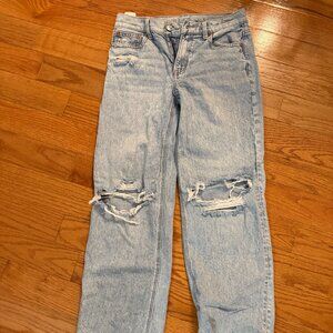 American Eagle Straight Jeans - Distressed
